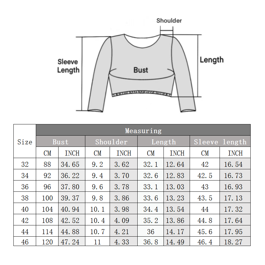 Damen Dirndlbluse Spitze Langarm Trachtenbluse Weiß 32-46(20KB017)