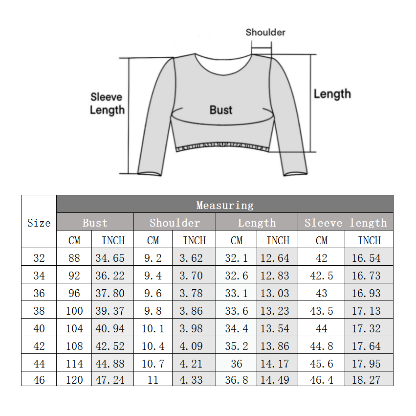 Damen Dirndlbluse Spitze Langarm Trachtenbluse Weiß 32-46（20KB017）